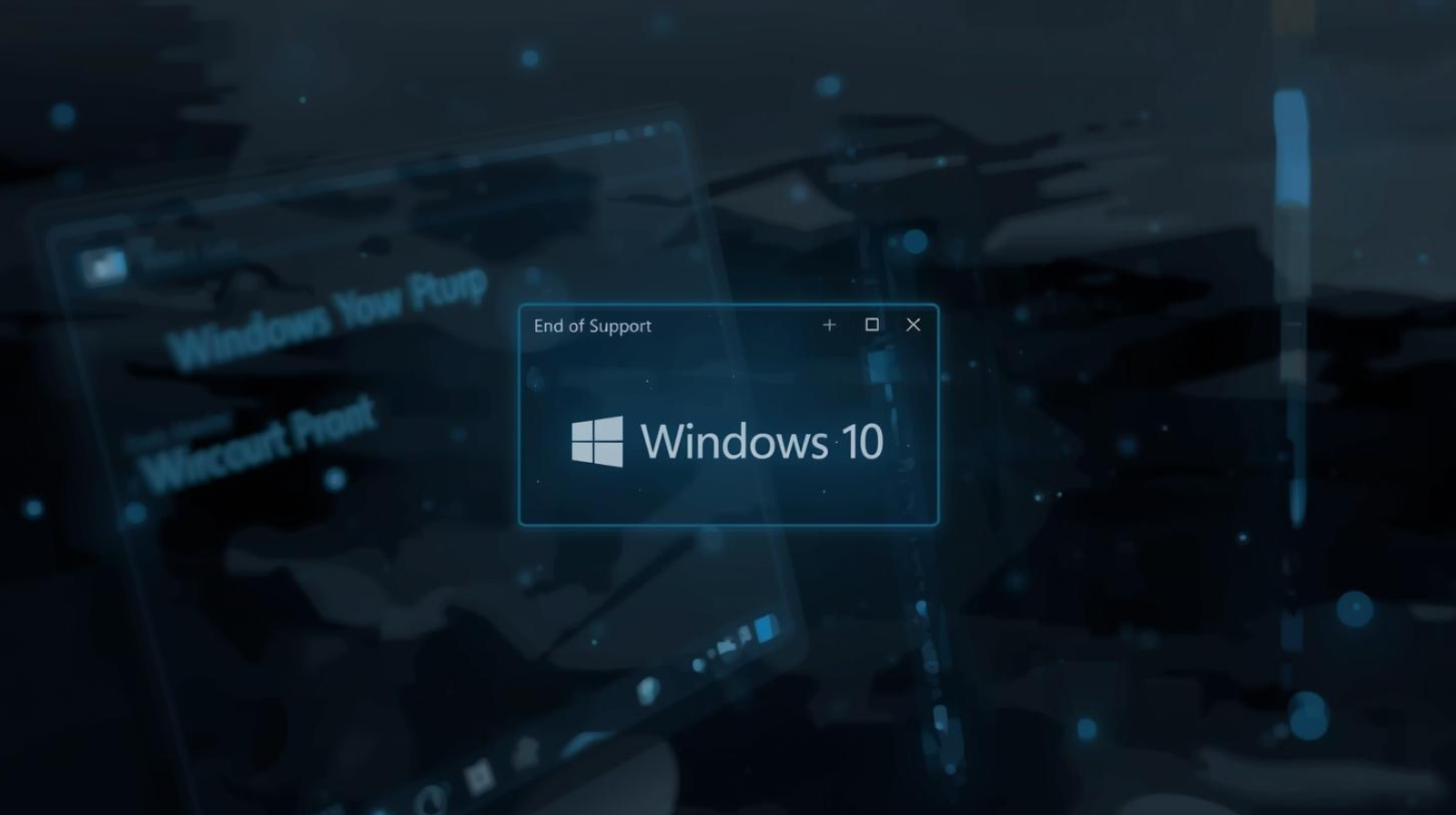 windows 10 end of support